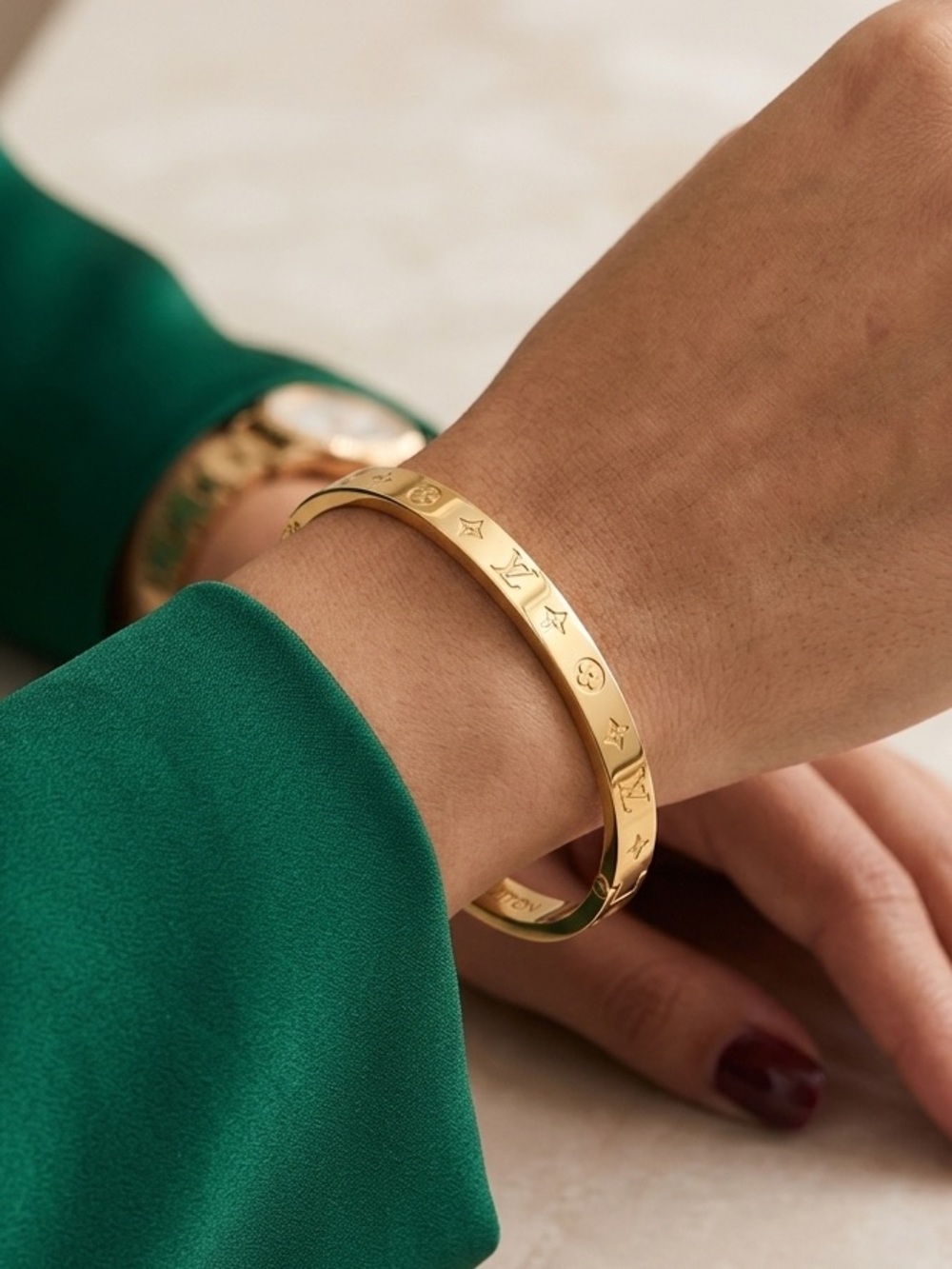Louis Vuitton Slim Bangle Bracelet
